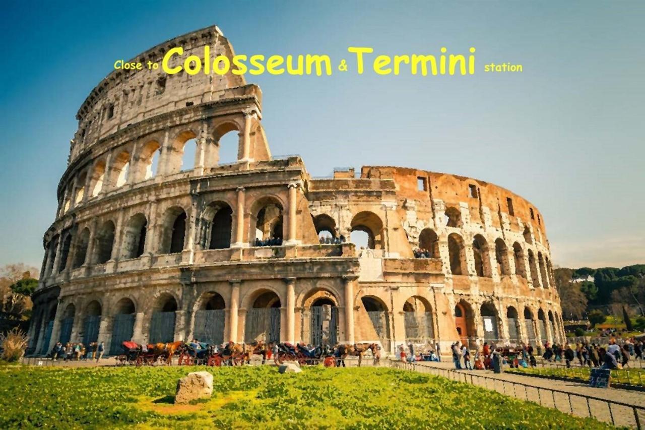 Termini Colosseum apartment Roma Exterior foto